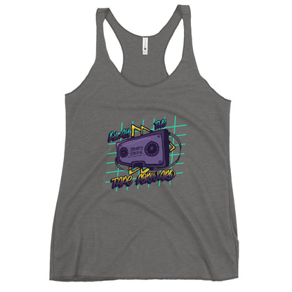 Tape Forward Women's Racerback Tank Top