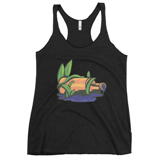 Overgrown Bottle Women's Racerback Tank Top